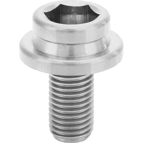 1 vis M8x15mm en titane pour axe de pédalier de vélo de montagne ou route (1/5)