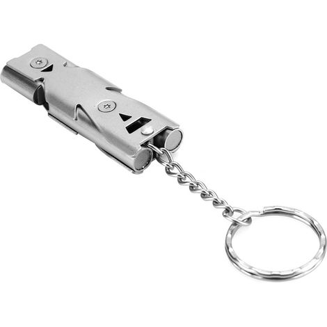 Sifflet de dressage ultrasonique en métal pour oiseaux, accessoire pour perroquet et pigeon, retour au nichoir (1/5)