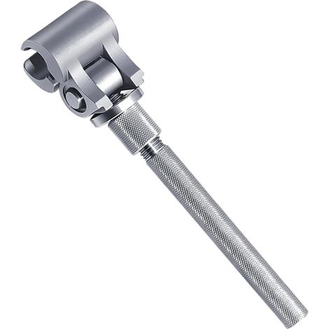 Charnières de réparation de porte réglables pour fixer rapidement les charnières sans enlever en acier inoxydable pour réaligner les portes (1/5)