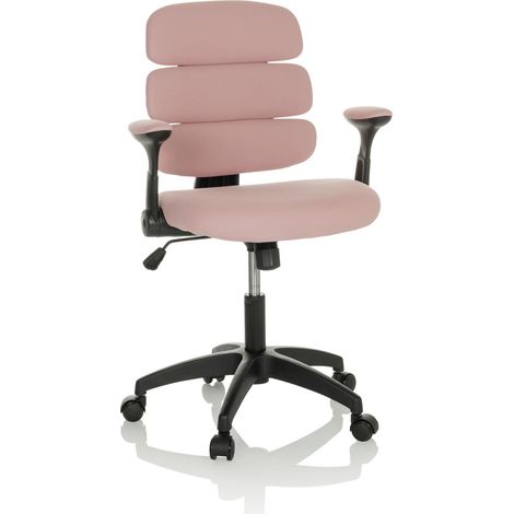 hjh OFFICE sedia girevole per bambini KID ERGOLINO B Sedia girevole con schienale ergonomico, rosa, 736434 (1/5)
