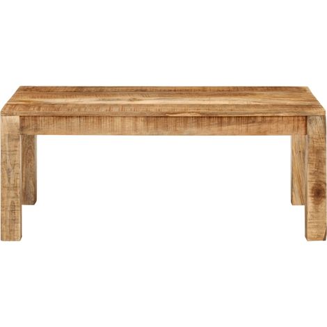 Tavolino da Salotto  Tavolino da Soggiorno  Tavolino da caffè 100x55x40 cm in Legno Massello di Mango (1/3)