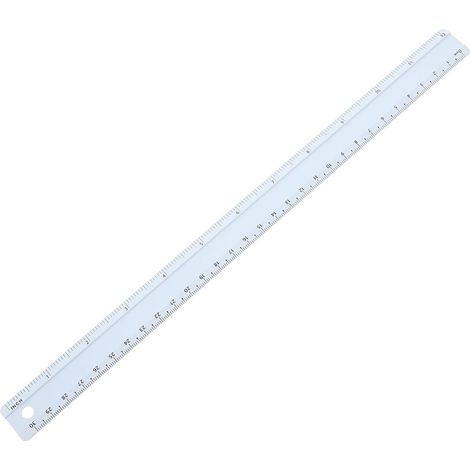 Règle Milisten de 30 cm en alliage d'aluminium, durable et (1/5)