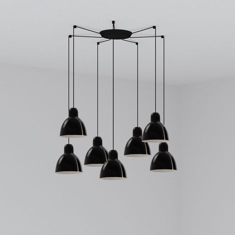 Suspension VENICE 7L noire