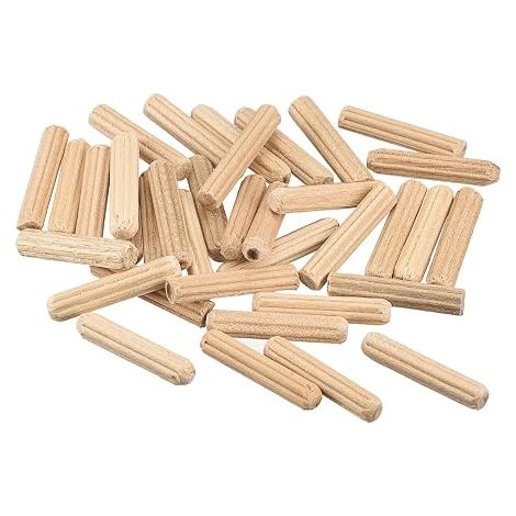 sourcing map Wood Studs 4x20mm for Carpentry Furniture Shelf (1/5)