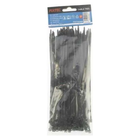 Lot de 100 attache-câble noire 3,6 x 200 mm - Fixtec (1/3)