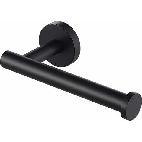 Porte Papier Toilette Noir Mat Acier Inoxydable SUS304 Dérouleur Papier Toilette Support Papier Rouleau Derouleur Papier Toilette Mural (1/5)