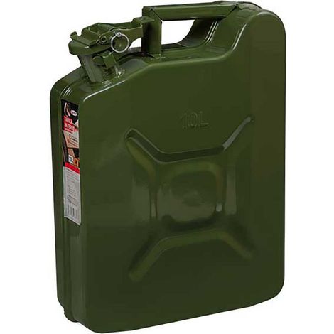 Tanica in ferro antiscoppio carburante 10L
