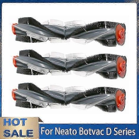 Brosse principale de rechange pour aspirateur robot Neato Botvac Connected séries D10, D9, D8, D3, D4, D5, D6, D7, D75, D80 et D85 - Pièces et accessoires 0027 P20250110578 (1/3)