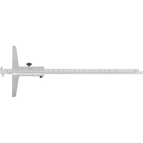 Fortis Tiefenmessschieber mit 200mm 1/50 200mm 1/50 (1/5)