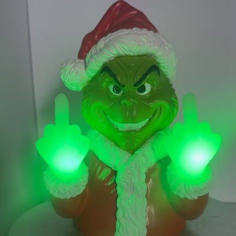 Halloween Middle Finger Creative Outdoor Wall Halloween Middle Finger A -