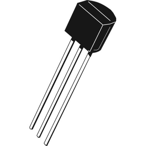 Transistor, Kleinsign, BC547C CDIL