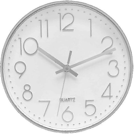 Horloge murale silencieuse de 12 pouces (30 cm) (1/3)