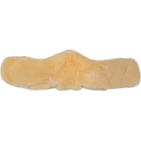 75 cm, naturale: Echt Lamm Gurtbezug für Dressurgurt hkm14562 (1/3)