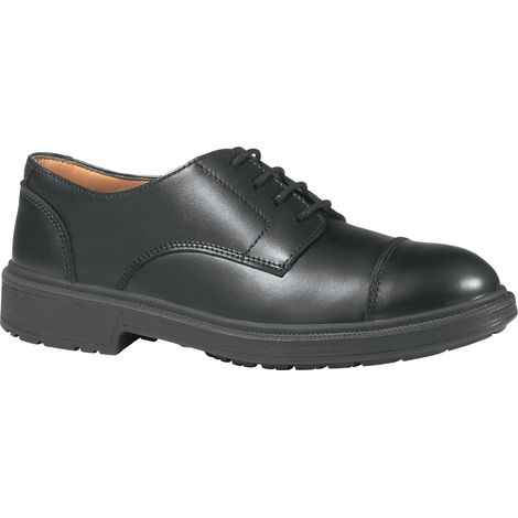 Chaussures de sécurité business London Taille 45 noir cuir lisse S3 SRC EN ISO 20345 (1/3)