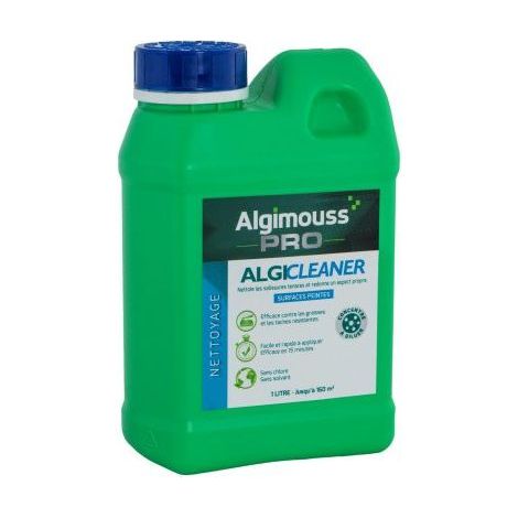 ALGICLEANER - 1 LITRE - Nettoyant surfaces peintes - concentré à diluer ALGIMOUSS - 054001