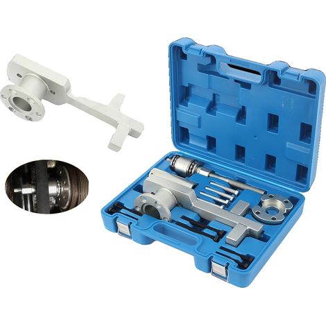 Extractor de cigüeñal, acero inoxidable, compatible con modelos Jaguar y Land Rover, herramienta para extraer pernos de cigüeñal, incluye estuche, números de pieza OEM: 303-1437 a 303-1441 (1/5)