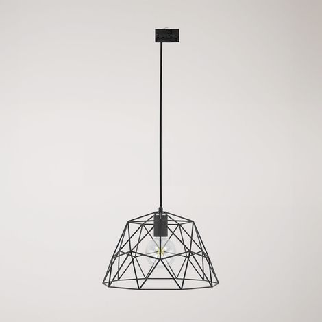 Creative Cables - Lampa wisząca z kloszem kopułkowym do szyn - lampa w zestawie