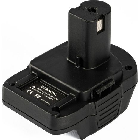 Adaptateur Batterie - Convertisseur Makita 18 V vers Ryobi 18 V - Compatible P108 P105 ABP1081 - Protection Intégrée - 1 Pièce