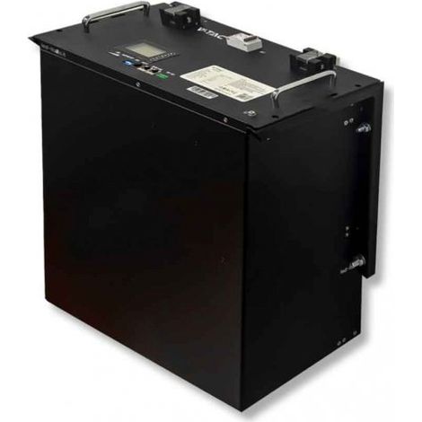 Batteria di Accumulo Per Fotovoltaico, Litio-Ferro-Fosfato LiFePO4, BMS Integrato CEI 0-21, Garanzia 10 Anni (9.6KWh 48V 200Ah)