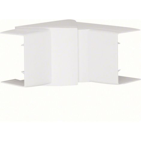 Weiße Innenecke für Kabelkanäle, H.12 x T.12 cm TEHALIT