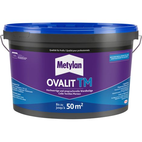 Metylan Ovalit T/M Wandbelagskleber/ Kleisterzusatz 10kg OVT2 (1/2)