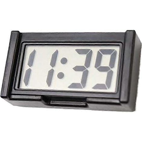 Digitale Uhr fürs Armaturenbrett – Kleine LED-Uhr zum Selbstkleben fürs Auto (1/2)