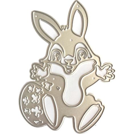 Hasen-Stanzformen aus Metall für Kartenherstellung, Scrapbooking, Papierbasteln, DIY-Vorlage
