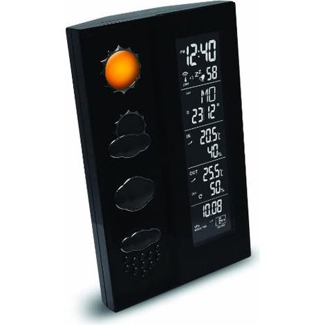 Technoline WS 6650 estación meteorológica digital Negro (1/5)