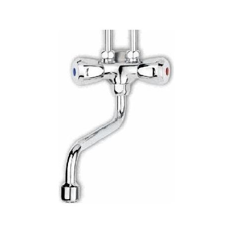 Thermoflow Spültischarmatur Armatur Qmix10 Niederdruck, 2-Griff Spültischarmaturen Niederdruck (1/3)