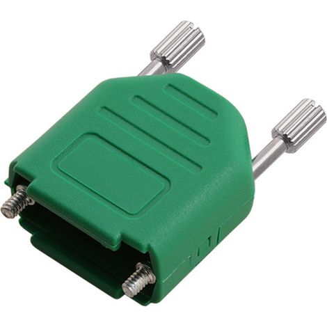 encitech DPPK09-FMG-K 6263-0146-01 D-SUB Gehäuse Polzahl: 9 Polyamid 180 ° Grün 1 St.