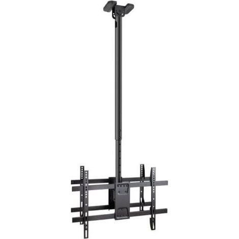 Deckenhalterung - TOOQ - LPCE2286TSLI-XL-B - Für 2 Bildschirme 43"-86" - Schwarz - Metall