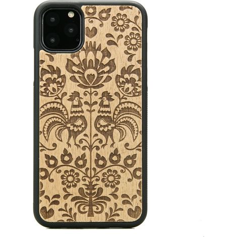 Holzhülle für iPhone 11 PRO MAX POLISH FOLK ANIEGRE (1/3)