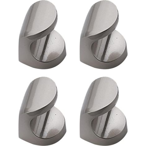 BESPORTBLE Lot de 4 poignées placard en nickel brossé, style (1/5)