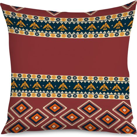 Housse de coussin motifs gitans, bohème liberté (1/5)