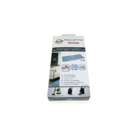 Set de 4 bolsas de microfibra de 19l para aspirador ROWENTA ZR8001