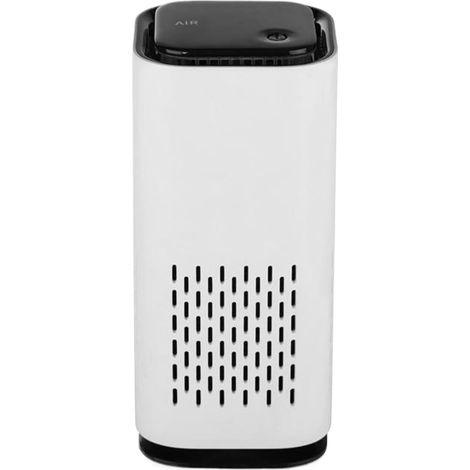 Purificateur d'air pour voiture, petit purificateur d'air à ions négatifs USB, convient aux voitures, aux maisons et aux bureaux, blanc. (1/5)