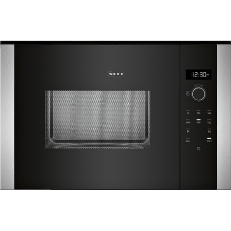 Neff HLAWD53N1F. Posizionamento dell'apparecchio: Da incasso, Tipo di prodotto: Solo microonde, Capacità interna: 25 L, Potenza Microonde: 900 W, Display incorporato, Tipo di display: LED, Tipo di ...