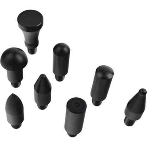 Kit de réparation de bosses sans peinture – marteau de carrossier et outil de tapotage pour débosselage auto, coffret d'outils à main pour carrosserie. (1/4)
