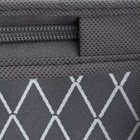Boîtes de rangement sous lit pliables et réglables, solution de rangement de chaussures sous le lit pour la maison ou l'hôtel, noir (1/5)