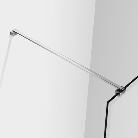 Barre de stabilisation 450mm AICA sanitaire barre de fixation paroi de douche barre de fixation avec la pince 360degrés (1/5)