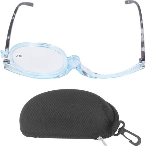 Lunettes Maquillage Grossissantes - Lentille Pivotante - Pour Application Précise du Maquillage - 1 Pièce (1/5)