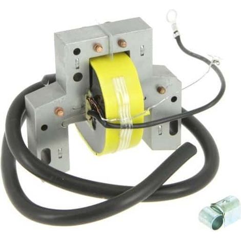 Bobine d'allumage BRIGGS ET STRATTON 7 à 16 cv – Entraxe 63,5 mm – Épaisseur 12,8 mm – Remplace les références 398811, 398265