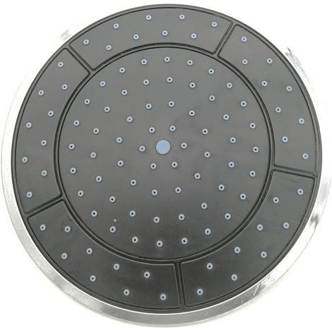 1Pcs Douche Actionnée par Pluie de Forme Ronde en Plastique de 24.5Cm Accessoires Cabine de Buse de Tête de Toit Dessus de La Chambre (1/5)