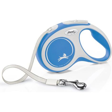 Laisse New Comfort S Tape 5 m blue Flexi CF10T5-251-BL-20