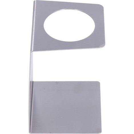 Porte-filtre à café, petit, léger, robuste, en métal, réutilisable, pour café filtre, convient aux cafés et aux foyers, en acier inoxydable brossé (1/5)