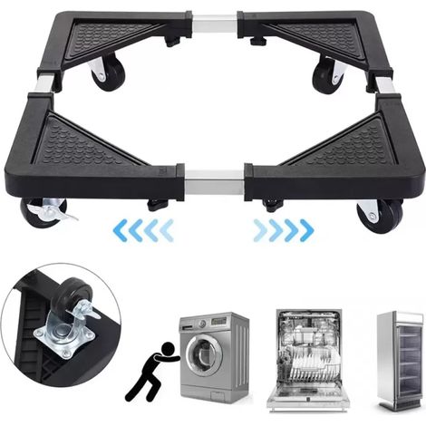 Support mobile réglable pour réfrigérateur et lave-linge, meubles (1/5)