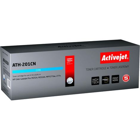 Activejet ATH-201CN cartucho de tóner Compatible Cian 1 pieza(s)