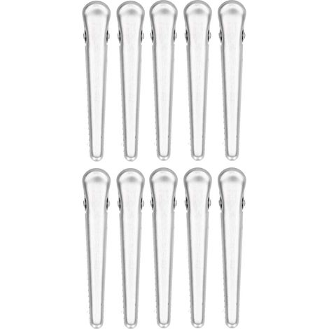 10PCS Stainless Steel Sealing Clip Coffee Bag Sealing Clip Food Bag Sealing Clip Multifunctional Kitchen Tool11.5cm