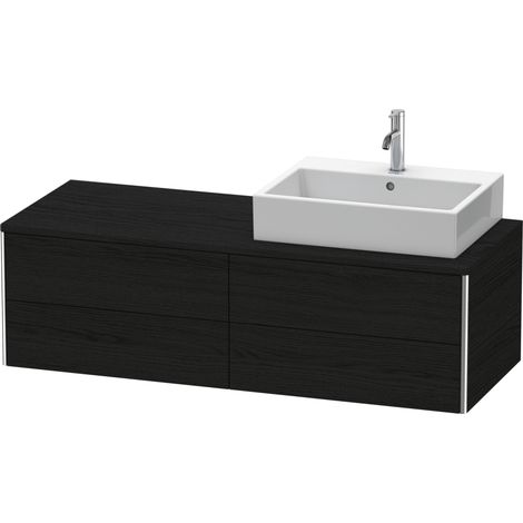 Duravit XSquare Konsolenwaschtischunterbau wandhängend, 4