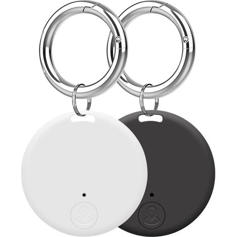 Mini traceur GPS, localisateur de clés et d'objets, idéal pour les bagages, les enfants et les animaux de compagnie - Lot de 2 (1/5)